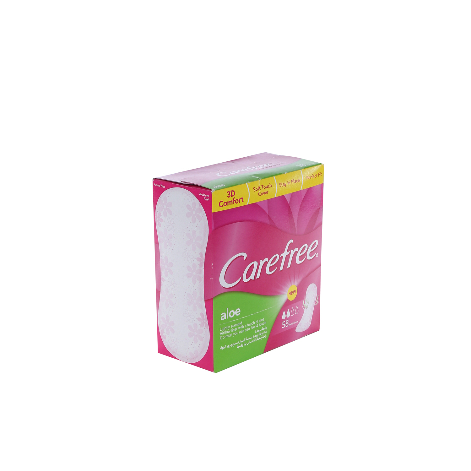 Care Free Aloe 58 Pack