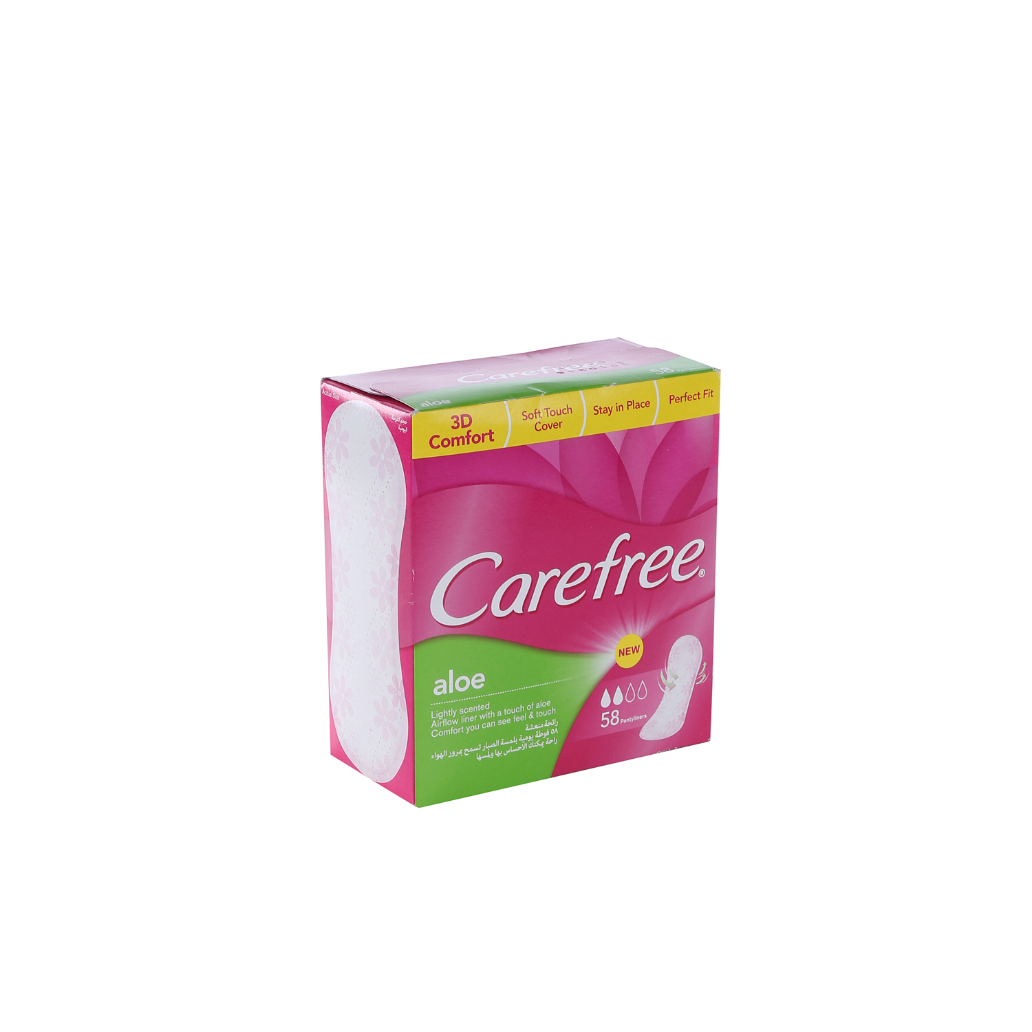 Care Free Aloe 58 Pack