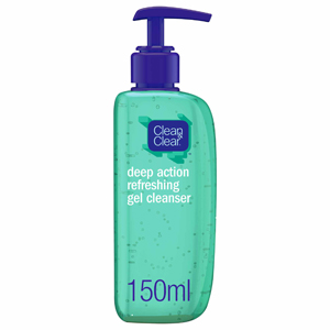 Clean & Clear Gel Cleanser Deep Action Refreshing 150 ml