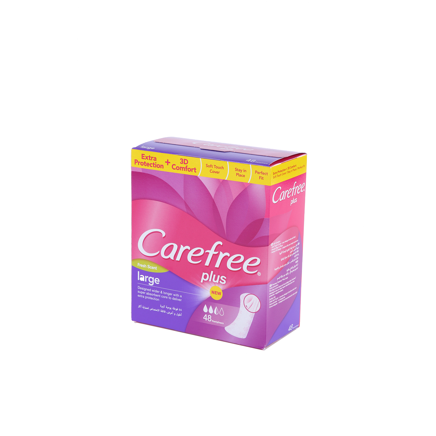 Care Free Large Fresh 48 Pack