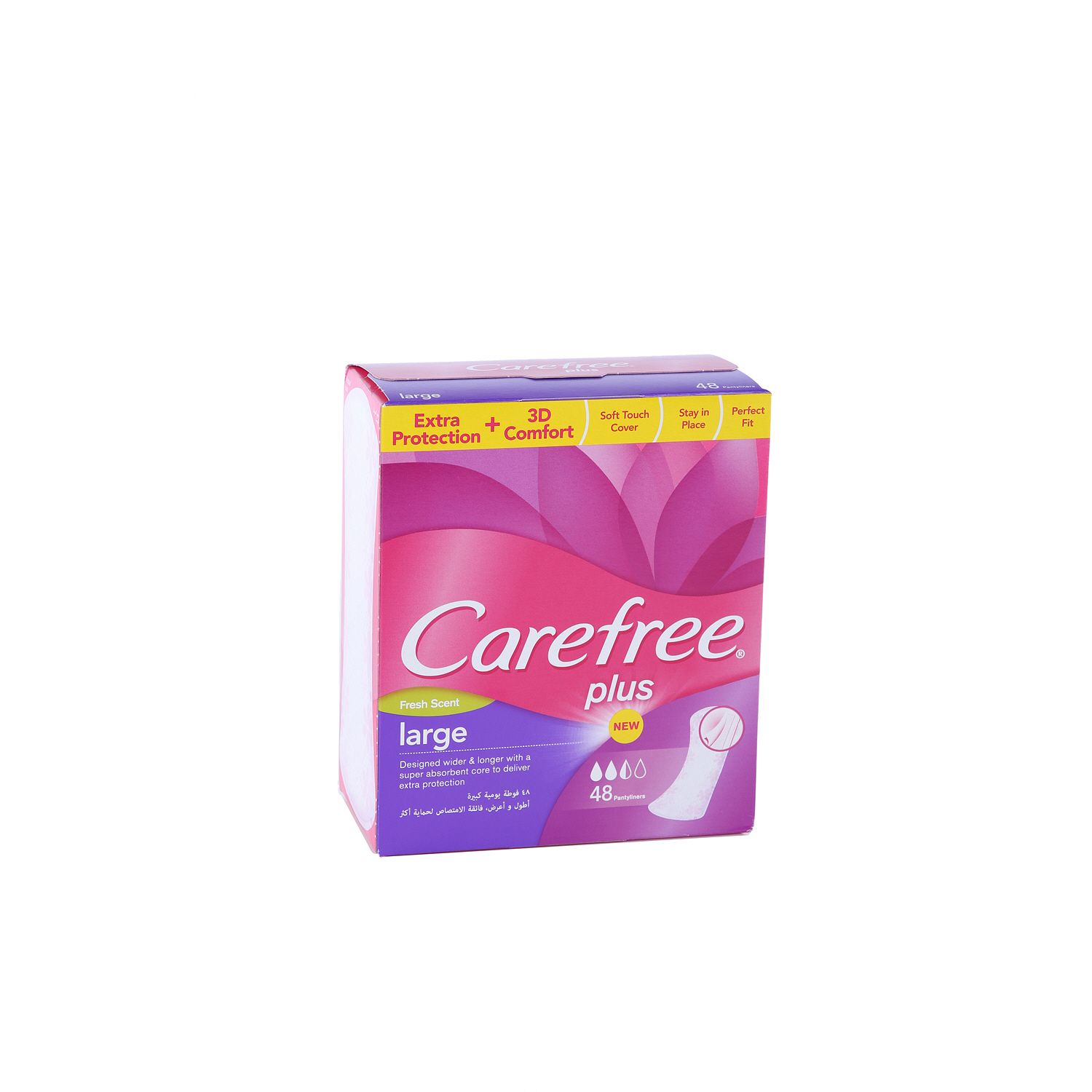 Care Free Large Fresh 48 Pack