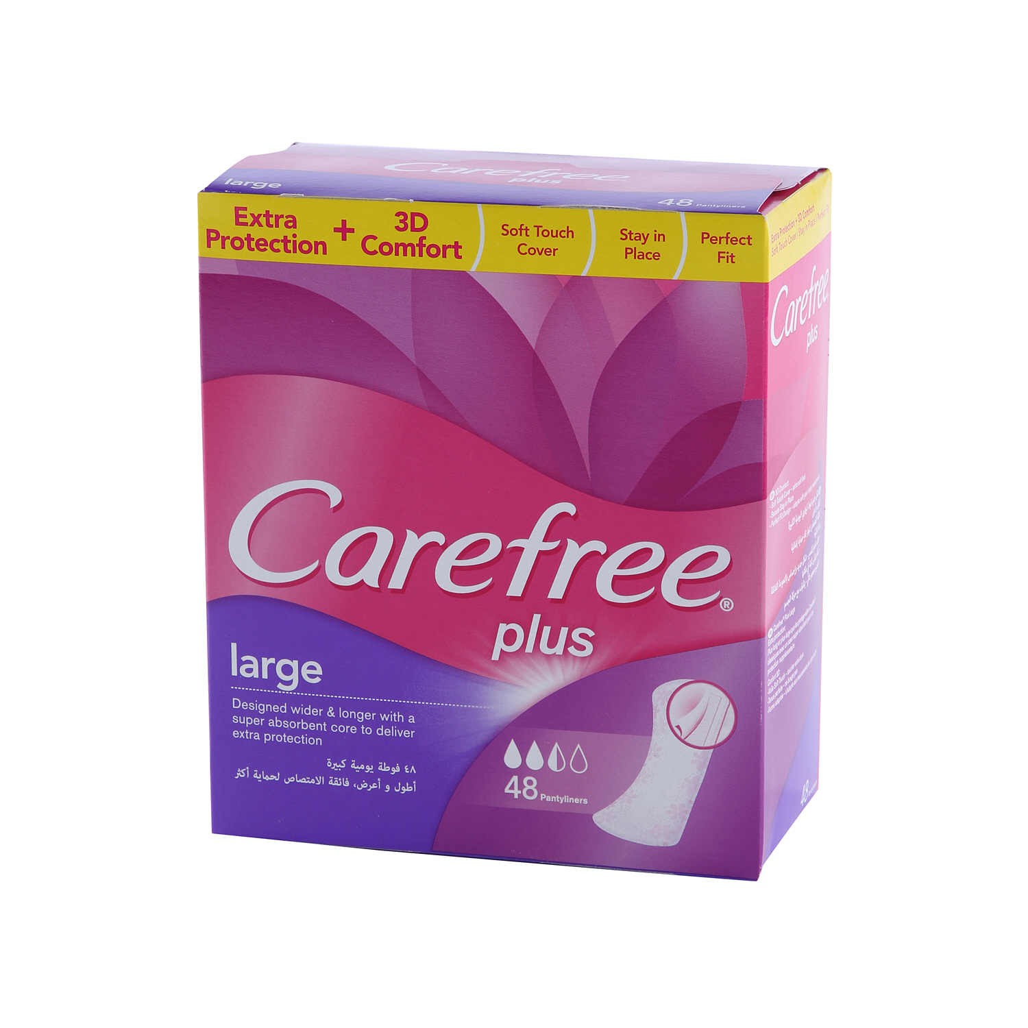 Care Free Large Regular 48 Pack