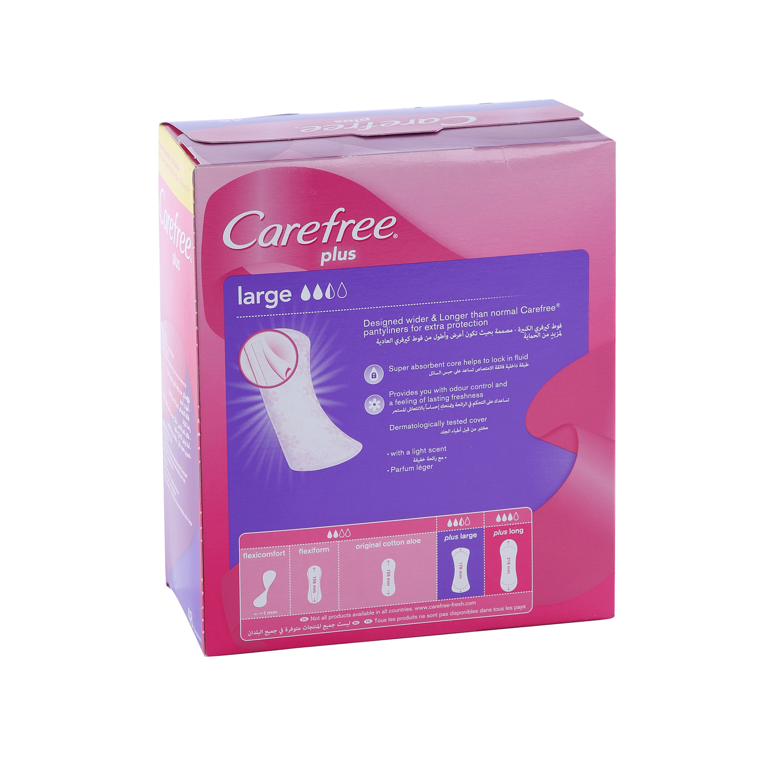 Care Free Large Regular 48 Pack