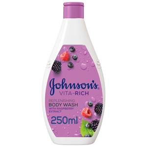 Johnson & Johnson Body Wash Raspberry 250 ml