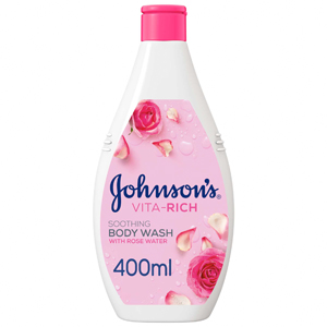 Johnson & Johnson Body Wash Rosewater 400 ml