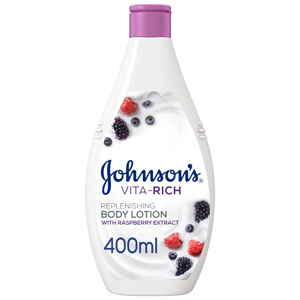 Johnson & Johnson Body Lotion Raspberry - 400 ml