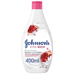 Johnson's Body Lotion Vitarich Brightening Pomegranate Flower 250 ml