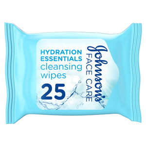 Johnson's Face Care Hydration Essentials 25Wipes