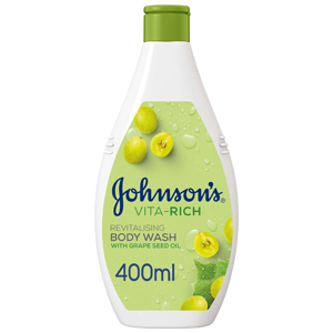 Johnson & Johnson Vita Rich Bodywash Grape Seed 400ml