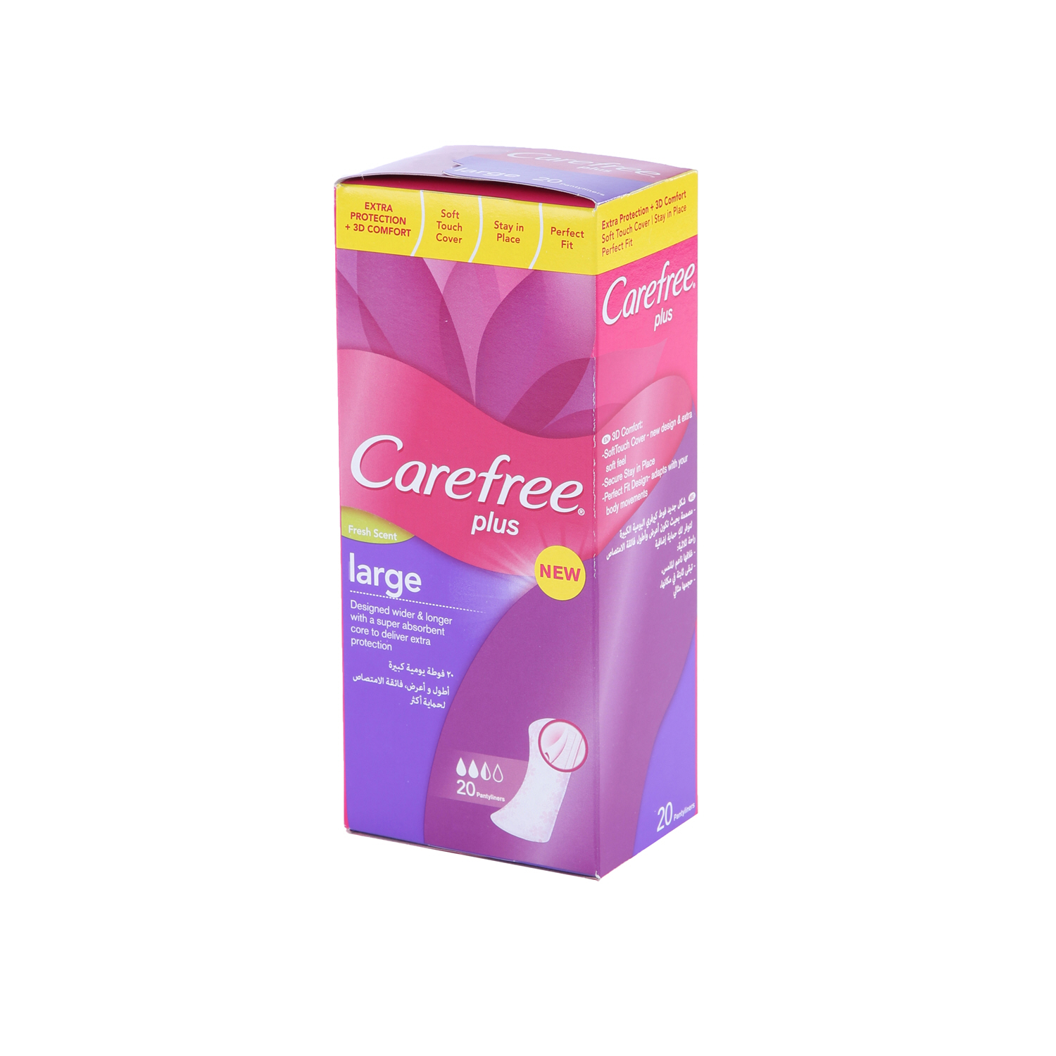 Care Free Maxi Fresh 20 Pack