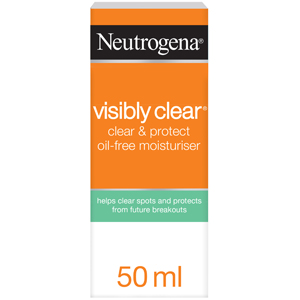 Neutrogena Face Cream Visibly Clear Spot Proofing Oil-free Moisturiser 50 ml