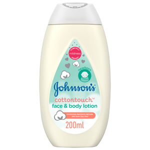 Johnson's CottonTouch Face & Body Lotion 200ml