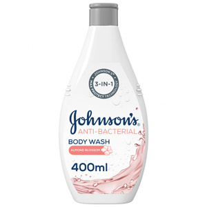 Johnson's Body Wash Anti-Bacterial Almond Blossom 400 ml