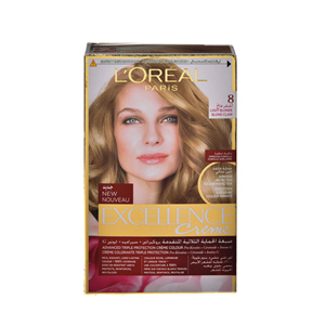 L'Oreal Excellence Hair Color Cream Light Blonde 8