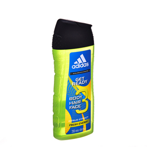 Adidas Get Ready Body, Hair & Face 250ml