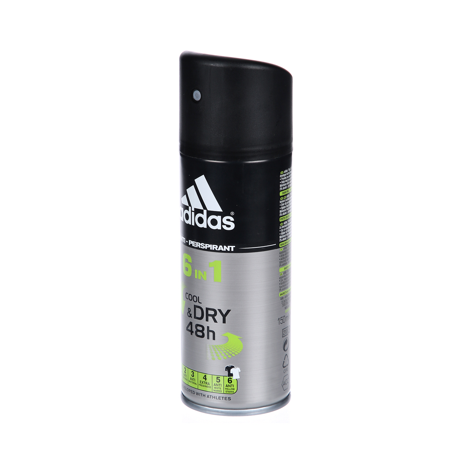 Adidas 6 In 1 Anti-Perspirant Spray For Him 150 ml