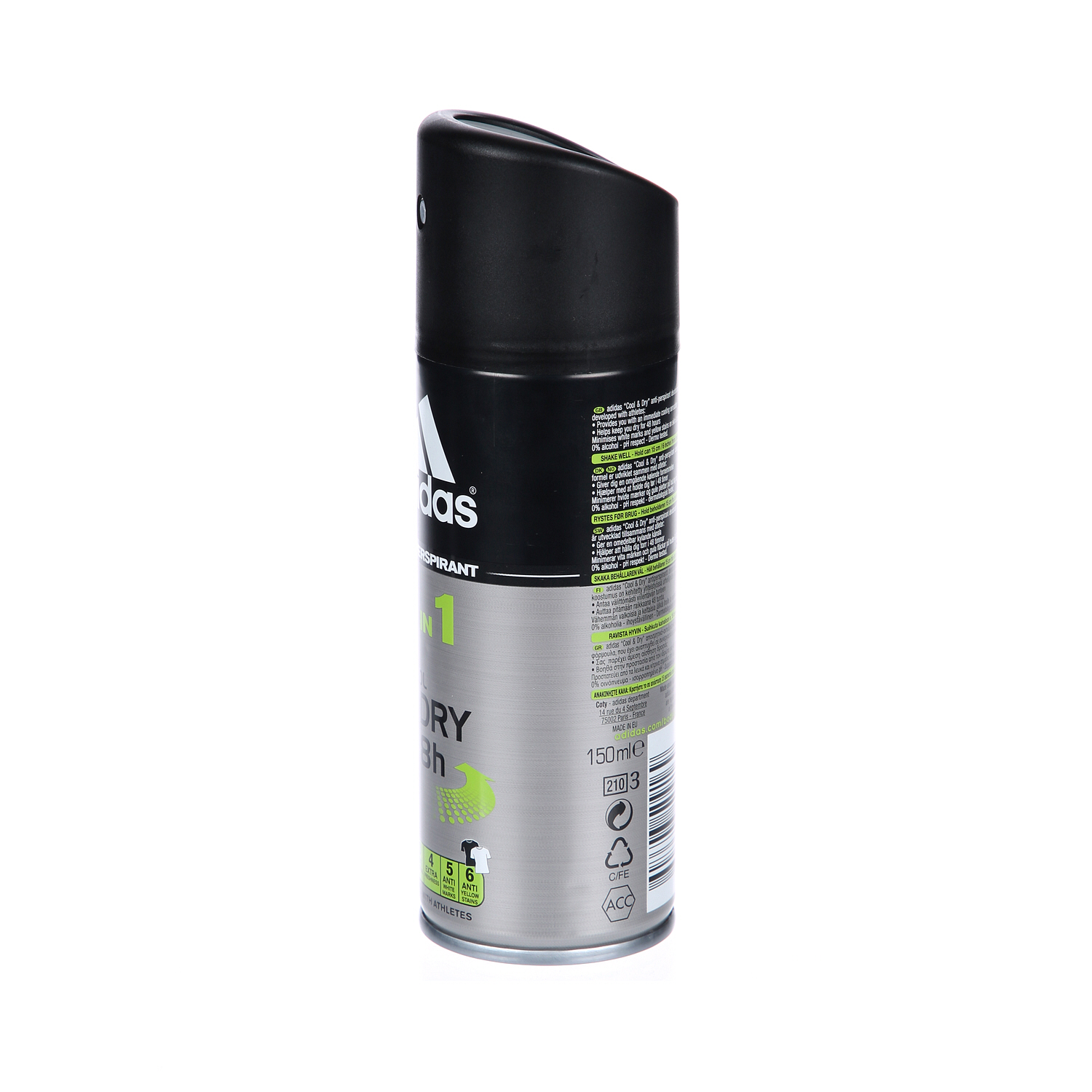 Adidas 6 In 1 Anti-Perspirant Spray For Him 150 ml