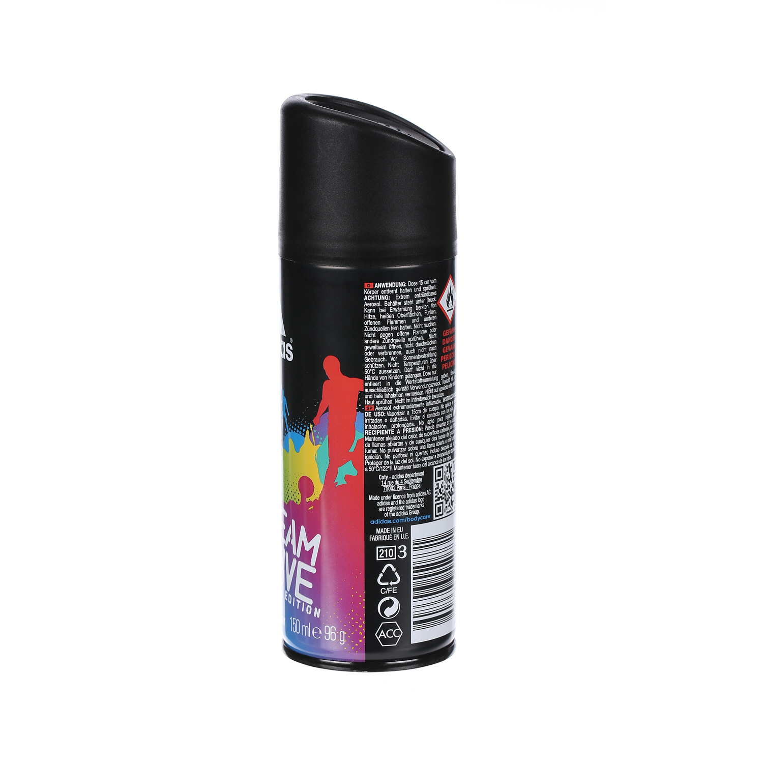 Adidas  Body Spray Teams Five 150ml