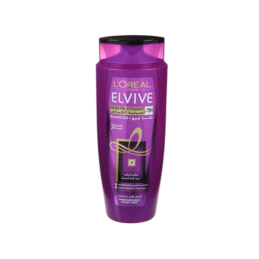 L'Oreal Elvive Keratin Straight Shampoo 700ml | Shampoo & Conditioner | Haircare | Health elvive keratin shampoo