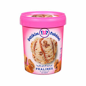 Baskin Robbins Pralines & Cream 1 L