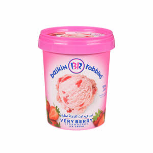 Baskin Robbins Very Berry Strawberry Ice Cream 500 ml