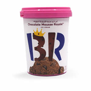 Baskin Robin Chocolate Mouse Royale Ice Cream 500 ml