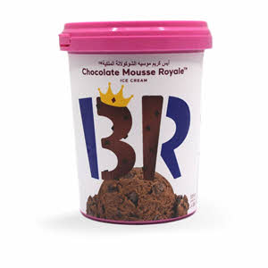 Baskin Robin Chocolate Mouse Royale Ice Cream 500 ml Baskin Robin Chocolate Mouse Royale Ice Cream 500 ml