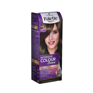 Palette Intensive Hair Color Cream Medium Ash Blonde 7-1