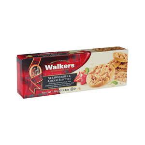 Walkers Strawberry & Cream Biscuits 150gm