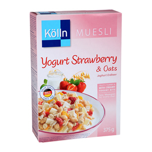 Kolln Musli Strawberry Yogurt 375 g