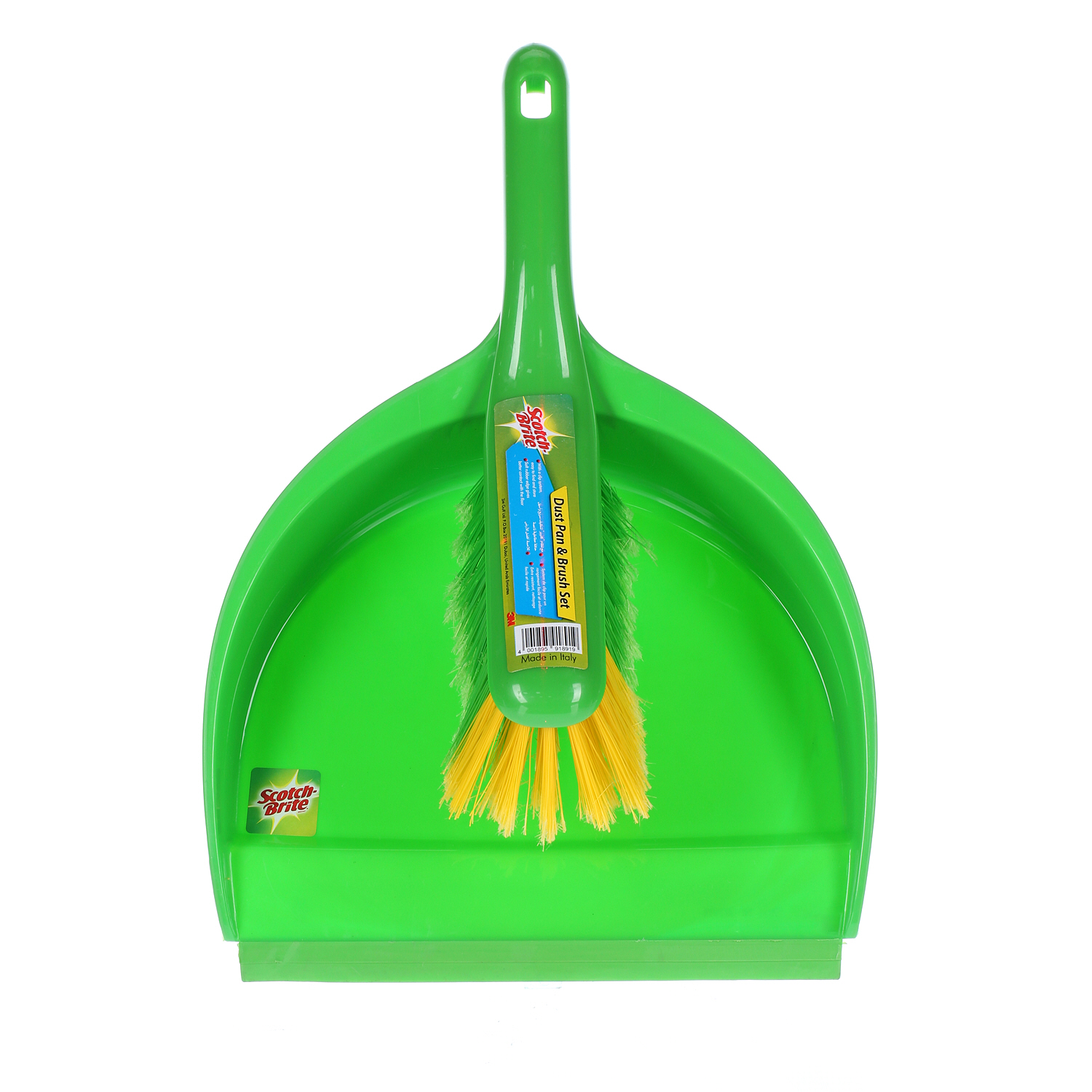 3M Scotch Brite Dust Pan Brush with Rubber