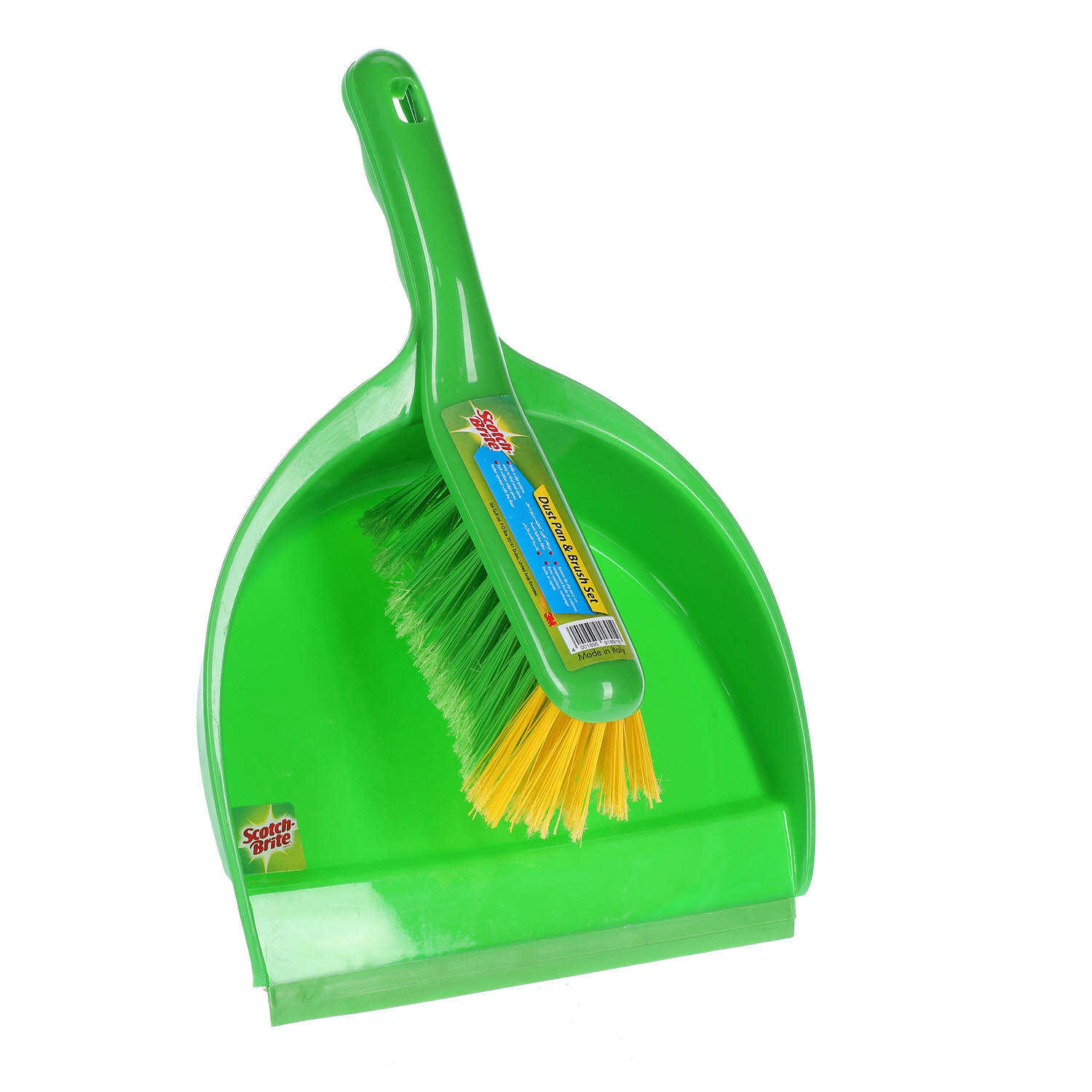 3M Scotch Brite Dust Pan Brush with Rubber