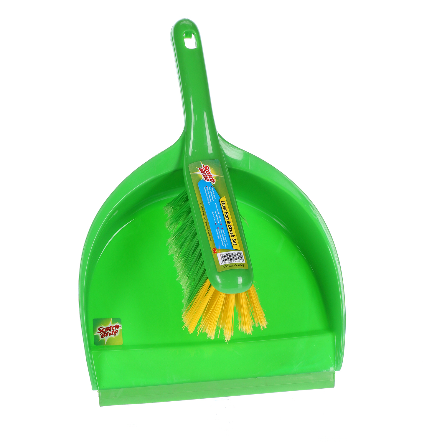 3M Scotch Brite Dust Pan Brush with Rubber