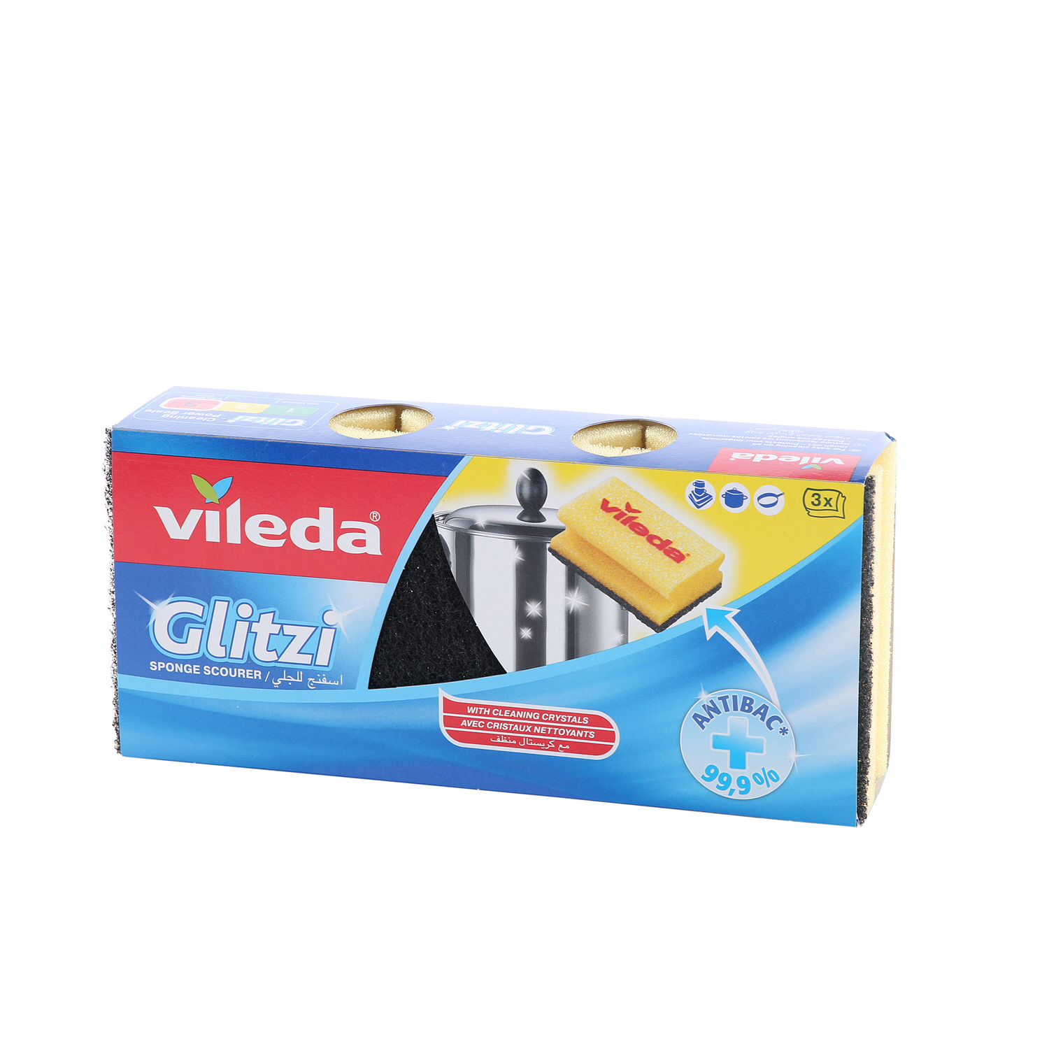 Vileda Scouring Glitzi 3'S