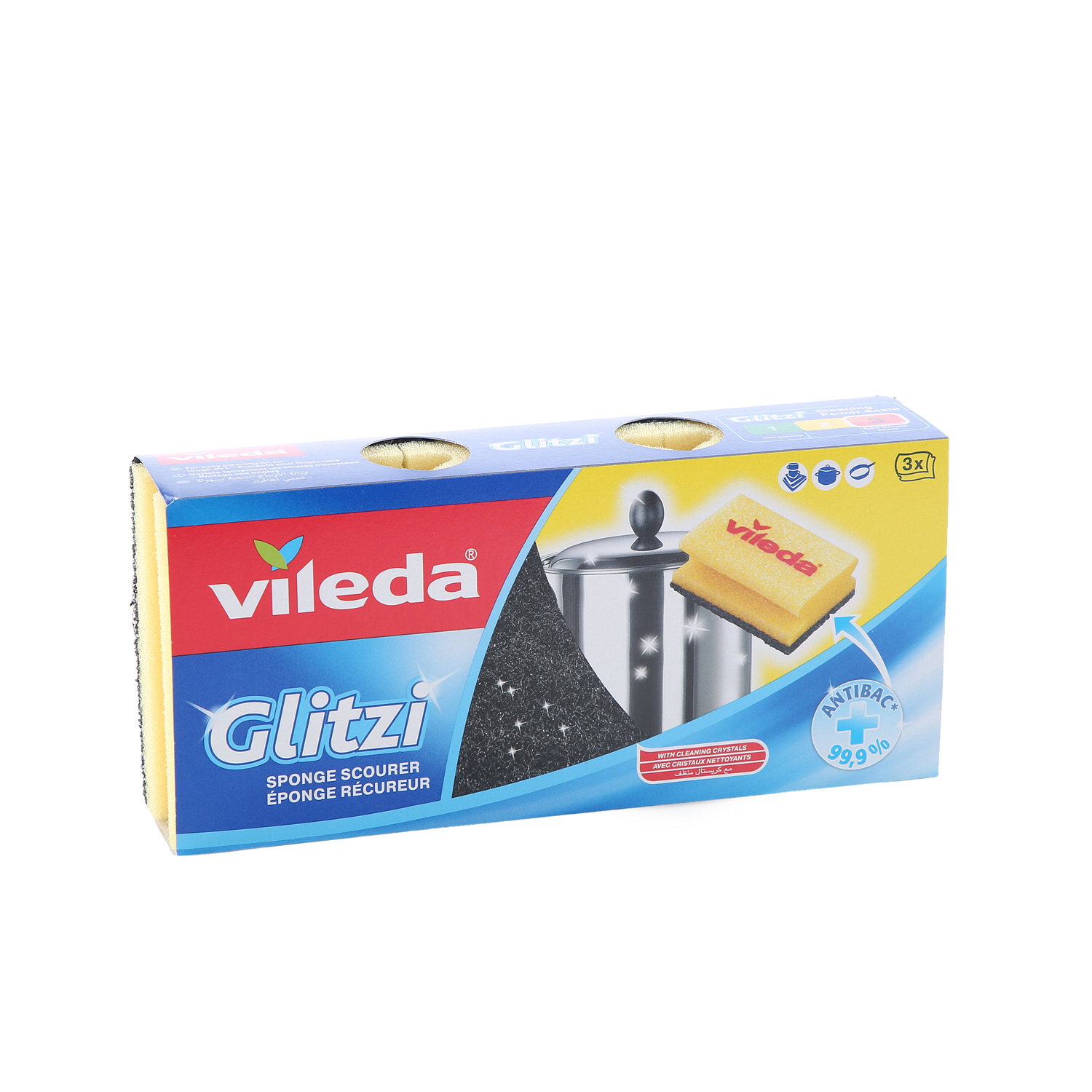 Vileda Scouring Glitzi 3'S