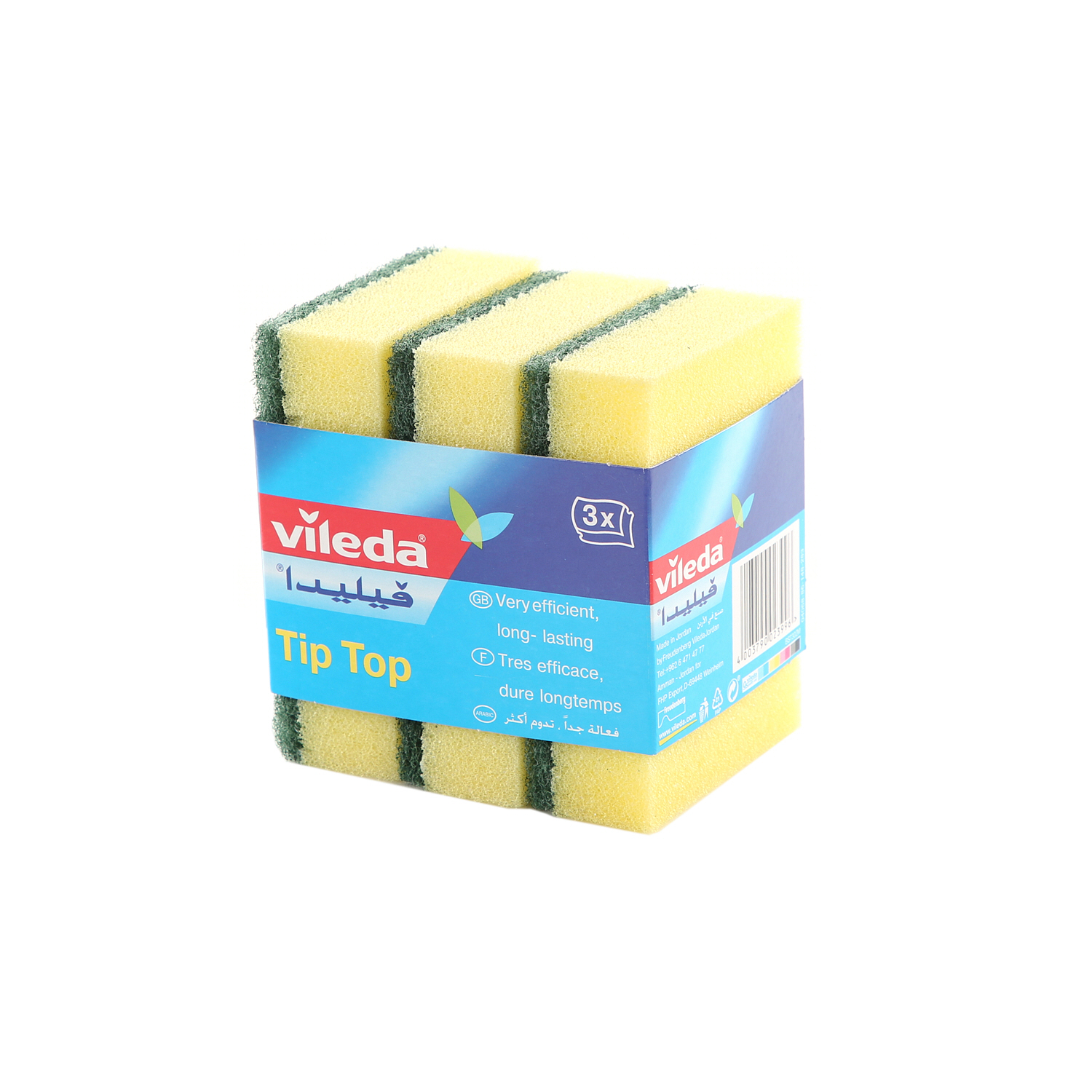 Vileda Sharjah Coopouring Tip Top 3 Pack