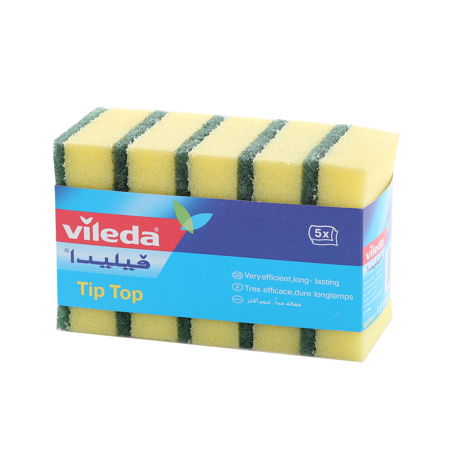 Vileda Sharjah Coopouring Tip Top 5 Pack