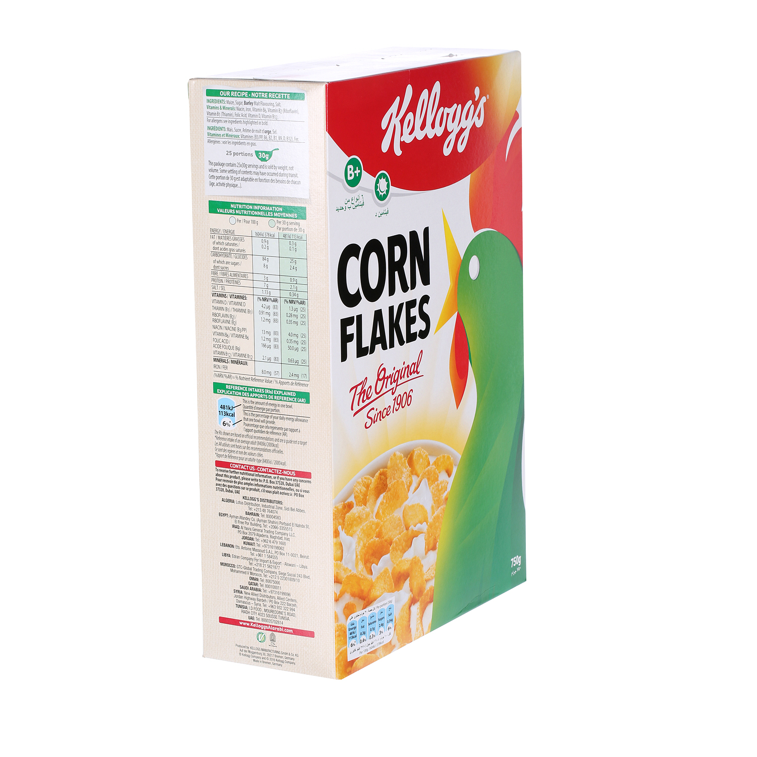 Kellogg's Corn Flakes Original 750 g