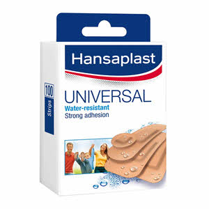 Hansaplast Universal Water Resistant 100 Strips