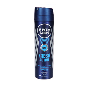 Nivea Men Antiperspirant Spray for Men Fresh Active Fresh Scent 150 ml