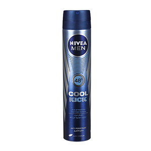 Nivea Men Deodorant Spray for Men Cool Kick Fresh Scent 200 ml