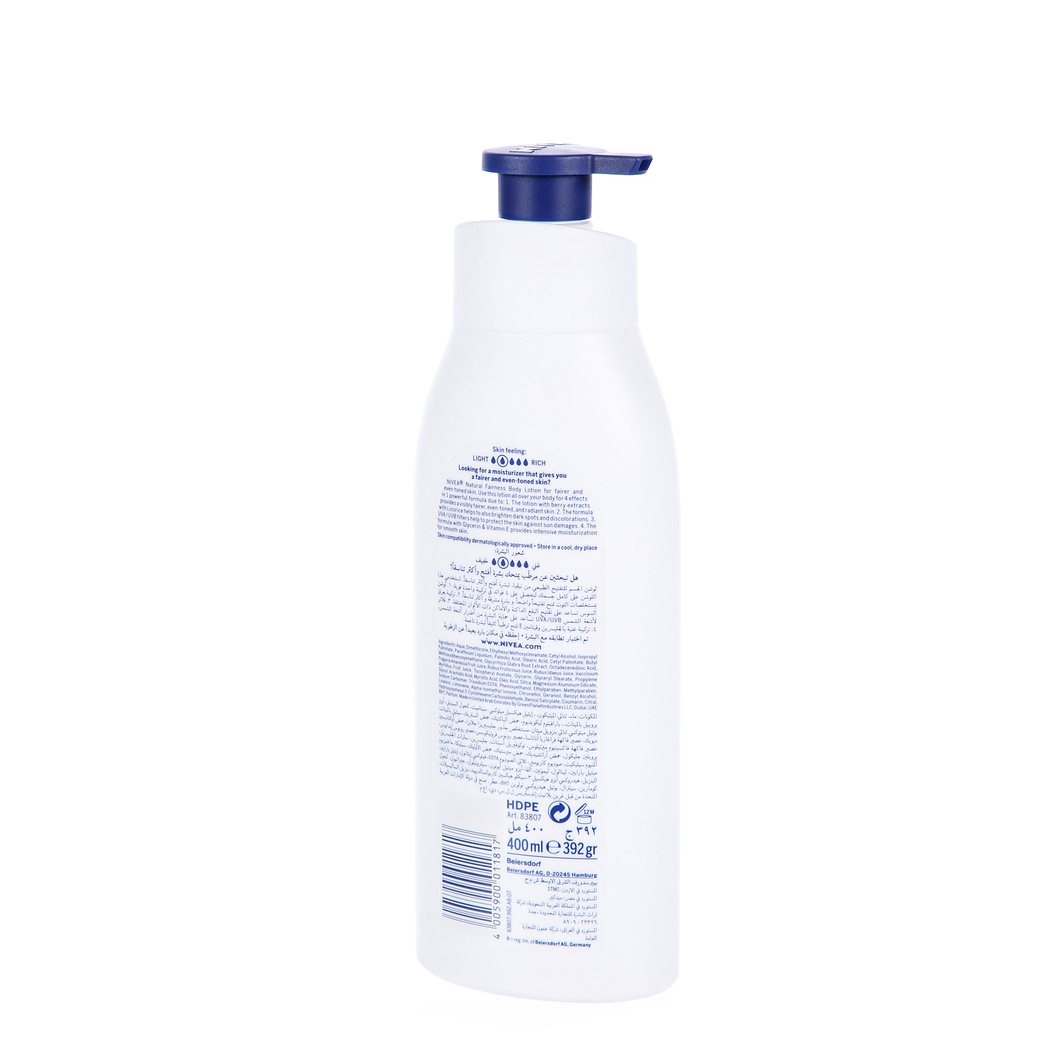 Nivea Body Lotion Whitening 400 ml