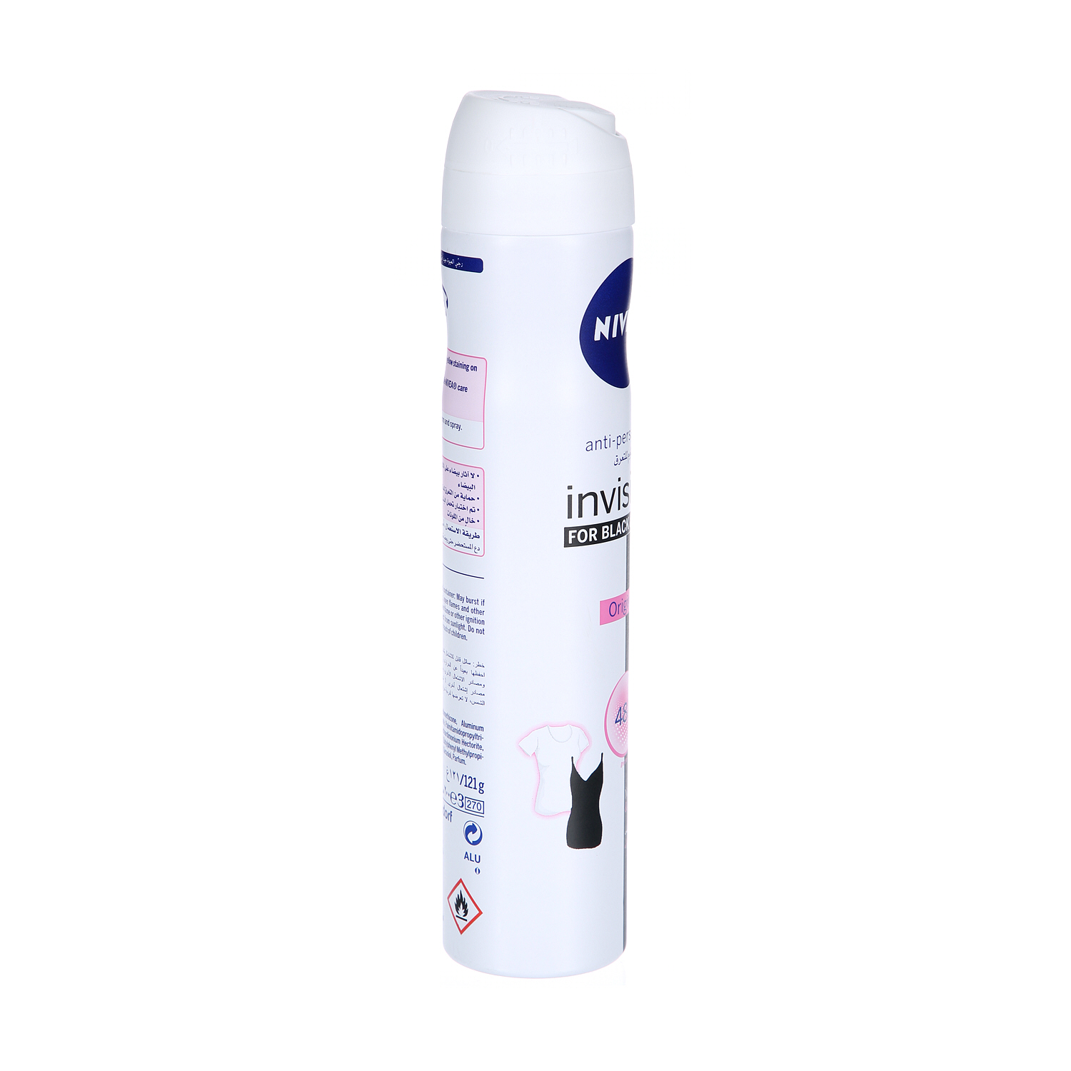 Nivea Deo Spray White & Black Women 200 ml