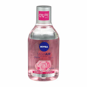 Nivea Micellar Organic Rose Water Makeup Remover All Skin Types 400 ml