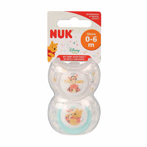 Nuk Soother Silicone S-1 Trendline Disney 2 Pieces