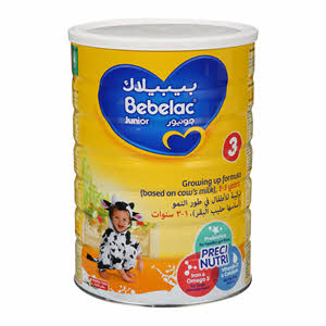 Bebelac Junior Growing Up Formula Baby Milk 3, 1.6Kg