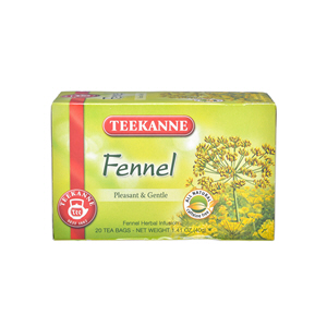 Teekanne Fennel Herbal Infusion Tea Bags 40 g