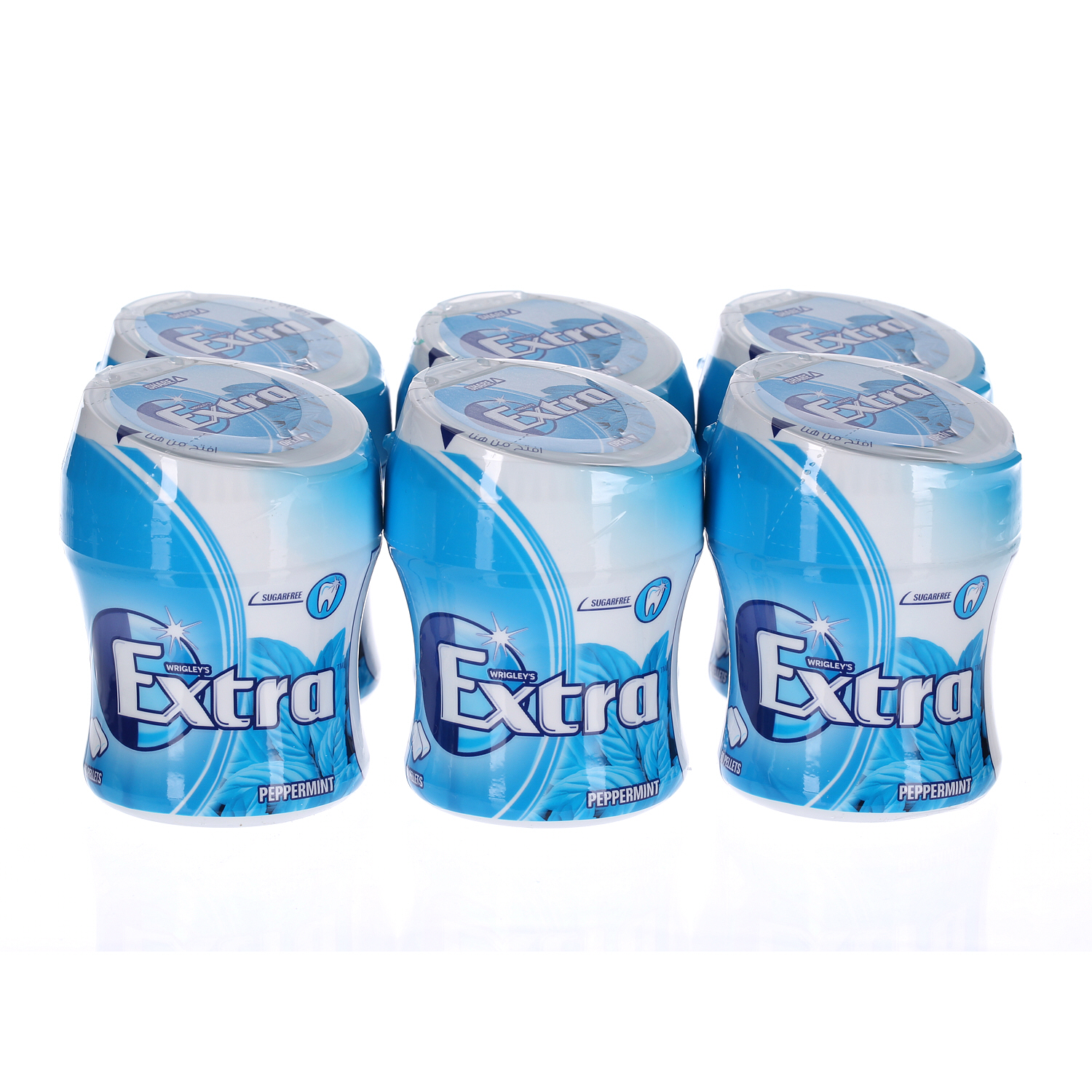 Wrigley's Extra Biggie Peppermint Chewing Gum 84gm × 6'S