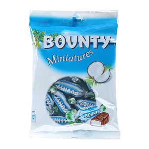 Bounty Miniature Chocolate 150gm