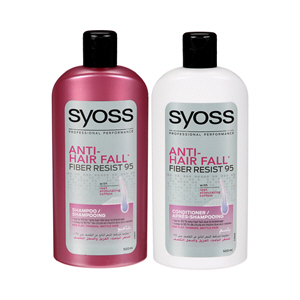 Syoss Shampoo Anti Hair Fall 500 Ml + Conditioner 500Ml